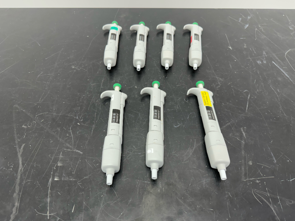 Image of Thermo Finnpipette Single Channel Pipettes - Quantity 7